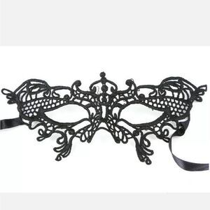 Sexy Women Lady Girl Black Lace Eye Mask for Halloween Masquerade Party US